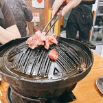 ジンギスカン羊はち - 草原焼きのお肉