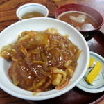 まるたや - カツカレー丼　950円