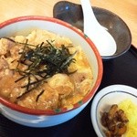 Menjaya Ichibanya Yamato - ミニあぶり鶏の親子丼