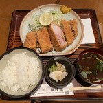 豚珍館 - 特上ロースかつ定食