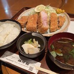 豚珍館 - 特上ロースかつ定食