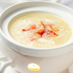 上海 小南国 - ふかひれと蟹肉のとろみスープ