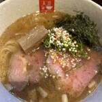 麺処 天川 - 料理写真:ラウス昆布とサバ出汁の冷や白醤油らぁめん
（夏季限定）
1200円