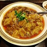 四川料理刀削麺 川府 - 麻婆豆腐は辛くない…