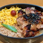 鳥焼 辰の字 - 辰の字 ＠築地 ランチ 焼き鳥重