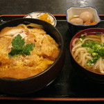 手打ちうどん麦なわ - カツ丼