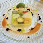 レストラン ヴァリエ - 平日ランチ　5082円　テリーヌ　レギューム　クーリートマト