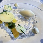 レストラン ヴァリエ - ライチ　青柚子　ミルク