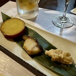 めん処孫万 - ・西京焼きなどの盛り合わせ