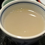 中国山地蕎麦工房 ふなつ - ふなつ・そば湯(2015.02)