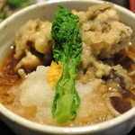 中国山地蕎麦工房 ふなつ - ふなつ・霙そば(2015.02)