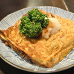 中国山地蕎麦工房 ふなつ - ふなつ・玉子焼き￥450(2015.02)