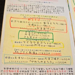 ふなつ・メニュー(2015.02)