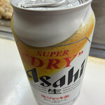 お好み焼 ひらの - 「缶ビール」（300圓）。