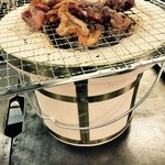Sumibi Teppanyaki Yamai Chi Shouten - 七輪で焼いたひねどりの炭火焼き！！