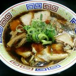 麺屋 丈六 なんば店 - 中華そば肉増し　2015.4.14