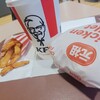 켄타키 후라이도 치킨 네리마에키마에점 - チキンフィレバーガーセット＠690円