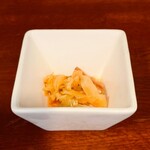 Bistro COZY - 本日の"小鉢"は、"キャベツのトマト風味"。