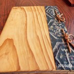 お多福 - 檜板？の品書き