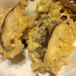 亀は萬年 - 椎茸の天ぷら