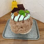 comugi - チョコミントかき氷
