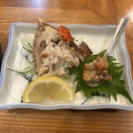 串一 - 渡り蟹のほぐし身（1100円）