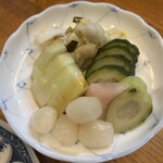 串一 - 漬物盛り合わせ