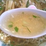 かわにし食堂 - スープアップ。甘い…