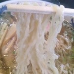 かわにし食堂 - 麺アップ。相変わらず旨い♪