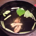 日本橋いづもや - 「ときわ御膳」の肝吸い