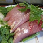 おいしい台所12カ月 - 夏のブリ刺香味野菜サラダ盛