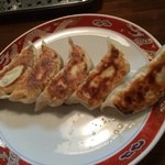 ラーメン･餃子 ハナウタ - 【2015年03月】焼餃子＠350円。