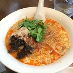 ラーメン･餃子 ハナウタ - 【2015年03月】酸辣湯麺＠800円。