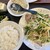 中華料理 栄楽 - 料理写真:レバニラ炒め定食　全景
