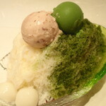 菊丸 - 料理写真:抹茶しぐれ　￥1050
