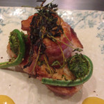 時分時 - 鯛の白子ベーコン巻き