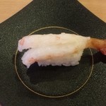 かっぱ寿司 - 期間限定・ぼたん海老 (194円)