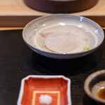 Sushi Jube - 2026.6 Fukui Prefecture Mako Sole Sashimi, Fresh Wasabi, Sudachi Citrus, Salt, Soy Sauce, Grated Ponzu