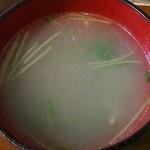 焼肉 永福苑 - ランチセットのスープ