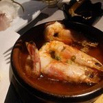 魚桜 咲 - 大海老のアヒージョ