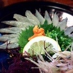 居酒屋又兵衛 - フグ刺（2015.3月）