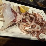 串焼き まる福 - イカの一夜干し