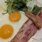 デニーズ - 料理写真:サニーサイドアップモーニング