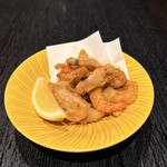 相撲茶屋たごちゃん - 甘エビをカラッと揚げました。
