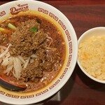 味蔵 - 別日1   麻辣刀削麺＆チャーハン　辛い　多い　美味い　Siri痛