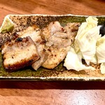 もつ鍋・水炊き 四番館 - 塩麹豚バラ焼