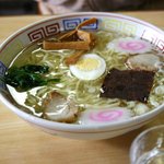 浪江名物元祖焼きそば 縄のれん - 塩ラーメン