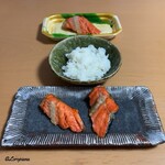 マックスバリュ - 紅鮭塩焼きとごはん