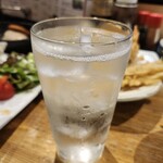 古町 田じ - 甲類ソーダ割り