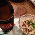 馬並み家 新橋 - お通しにこれが出る